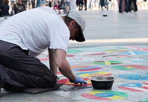 3D street art – Πώς αντιδρά αυτός ο σκύλος!(vid)