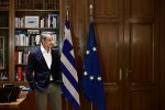 ΣΥΝΑΝΤΗΣΗ ΤΟΥ ΠΡΩΘΥΠΟΥΡΓΟΥ ΚΥΡΙΑΚΟΥ ΜΗΤΣΟΤΑΚΗ ΜΕ ΤΟΝ ΠΕΡΙΦΕΡΕΙΑΡΧΗ ΚΕΝΤΡΙΚΗΣ ΜΑΚΕΔΟΝΙΑΣ ΑΠΟΣΤΟΛΟ ΤΖΙΤΖΙΚΩΣΤΑ (ΜΙΧΑΛΗΣ ΚΑΡΑΓΙΑΝΝΗΣ/EUROKINISSI)