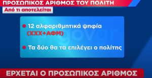 Προσωπικός Αριθμός μετά τα μπάνια του λαού: «Θα σε ακολουθεί για όλη σου τη ζωή, μεγάλη ευκολία», vid