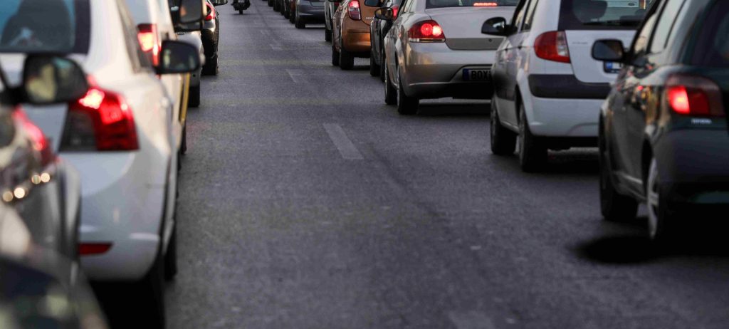 Αυξημένη κίνηση στην Εθνική Οδό προς Λαμία από τις 6 το πρωί