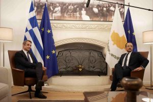 Μητσοτάκης: “Αμέριστη η στήριξη της Ελλάδος στην Κύπρο” – “Όντως οι επόμενοι μήνες είναι κρίσιμοι”