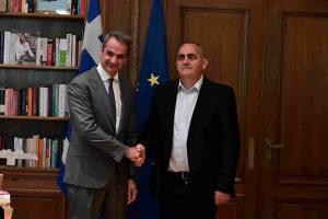 Συνάντηση Μητσοτάκη – Μπελέρη: Θέλουμε η Αλβανία να τηρεί απαρέγκλιτα τις ευρωπαϊκές της δεσμεύσεις