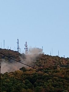 Yπό έλεγχο η φωτιά που ξέσπασε στον Χορτιάτη Θεσσαλονίκης