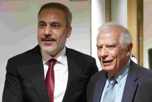 Συζήτηση Μπορέλ – Φιντάν: Στο επίκεντρο το Κυπριακό και η σταθερότητα στην Ανατολική Μεσόγειο