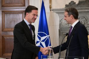 Συνάντηση Μητσοτάκη-Ρούτε στην Αθήνα: Η Ελλάδα αφοσιωμένος σύμμαχος της Συμμαχίας