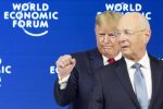 Donald J. Trump and Klaus Schwab