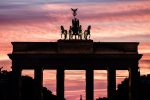 Sunset at Berlin Brandenburg Gate