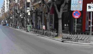 Θεσσαλονίκη: Κλειστά και σήμερα τα εμπορικά καταστήματα