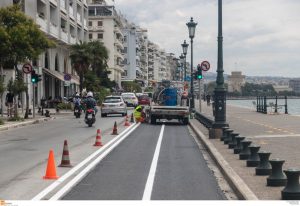 Θεσσαλονίκη: Ποδηλατόδρομος τέλος από σήμερα στη Λ. Νίκης, video