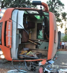 Τραγικό τροχαίο δυστύχημα στο Μεξικό: Τουλάχιστον 15 νεκροί, vid