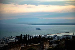 Θεσσαλονίκη: Έπιασε λιμάνι το πρώτο κρουαζιερόπλοιο του 2025