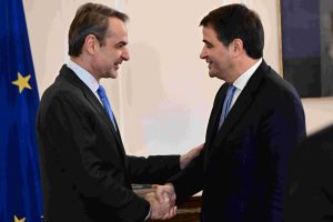 Ο Μητσοτάκης συνάντησε τον Αντιπρόεδρο της Κομισιόν στο Μέγαρο Μαξίμου – Τι συζήτησαν για την Ελλάδα