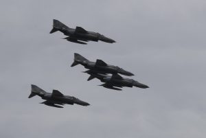 Διελεύσεις μαχητικών αεροσκαφών πάνω από την Αττική σήμερα