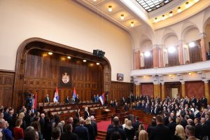 Εξελέγη με 153 ψήφους υπέρ η νέα κυβέρνηση της Σερβίας