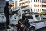 Syrian Security Forces guard