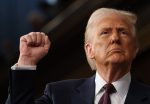 US President Donald Trump in US Congress