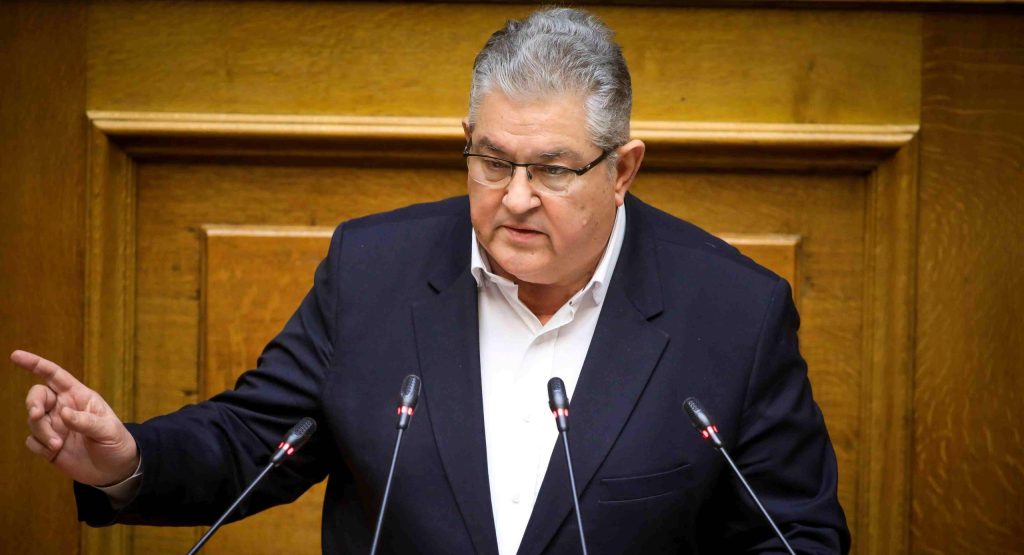 Συλλυπητήριο μήνυμα του Δημήτρη Κουτσούμπα για την απώλεια της Λένας Σαμαρά