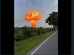 Ασύλληπτο «μανιτάρι φωτιάς» έγινε viral! Πού οφείλεται; vid