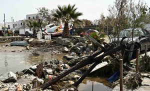 Meteo/ ΕΑΑ: Δορυφορική εικόνα κατέγραψε τις πλημμύρες στην Πάρο