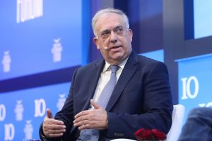 Ο Τάκης Θεοδωρικάκος στον εορτασμό του Αγίου Πνεύματος στη Θεολογική Σχολή της Χάλκης