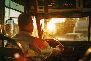 Συγκλονιστικό ΒΙΝΤΕΟ: Οδηγός λεωφορείου σώζει τη ζωή 2χρονου κοριτσιού