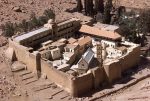 Saint Catherine's Monastery at the foothills of Mount Sinai