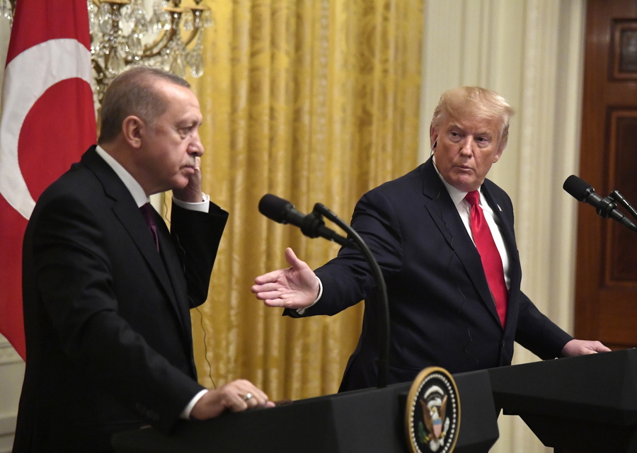 Τι δήλωσε ο Ερντογάν πριν από την αναχώρησή του για τις ΗΠΑ