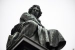 statue of German composer Ludwig van Beethoven