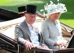 Britain’s King Charles III (L) and Queen Camilla