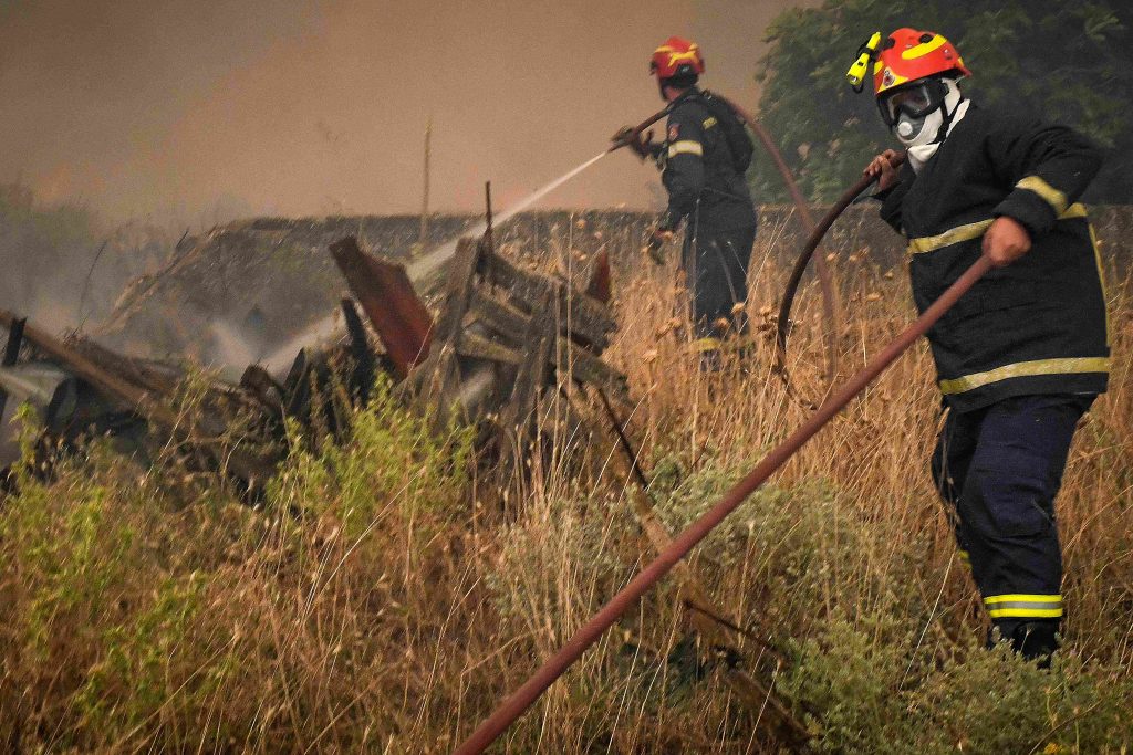 Σε ύφεση και χωρίς ενεργό μέτωπο η πυρκαγιά σε δασική έκταση στο Κουνούπι Αργολίδας