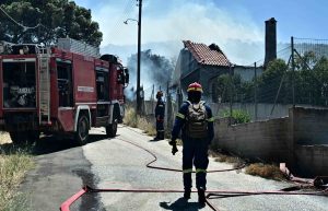 Αποκαταστάθηκε πλήρως η κυκλοφορία των οχημάτων στο Κορωπί