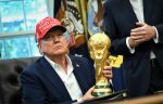 Trump in his office