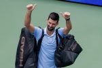 Novak Djokovic of Serbia