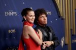 elena Gomez (L) and Benny Blanco
