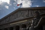 Exterior view of the National Assembly of France