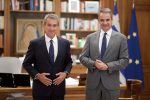 Ανδρέας Λοβέρδος και Κυριάκος Μητσοτάκης