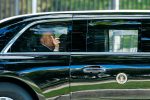 Polititian in his car