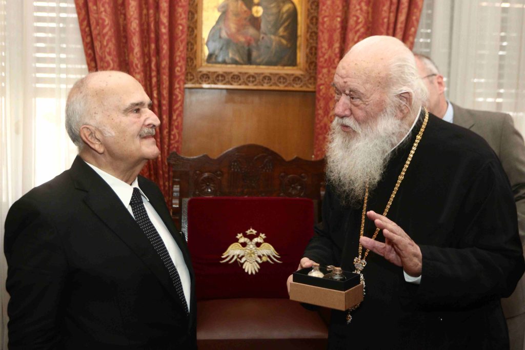 Ο πρίγκιπας της Ιορδανίας, El Hassan Bin Talal στον Αρχιεπίσκοπο – Συζήτησαν για τους χριστιανούς της Ανατολής