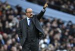 Everton's manager Rafael Benitez