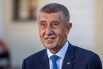 Leader of the ANO (YES) movement Andrej Babis speaks