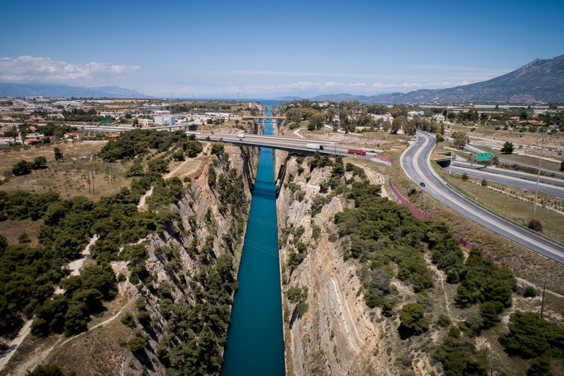 Κλειστή από σήμερα με έκτακτη ανακοίνωση η Διώρυγα της Κορίνθου