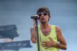 Man with a microphone