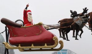 Πού είναι ο Άγιος Βασίλης…αυτή τη στιγμή; H  πτήση ξεκίνησε! Live εικόνα