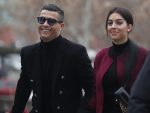 Cristiano Ronaldo and his partner Georgina Rodriguez