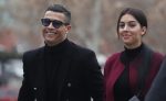 Cristiano Ronaldo and his partner Georgina Rodriguez