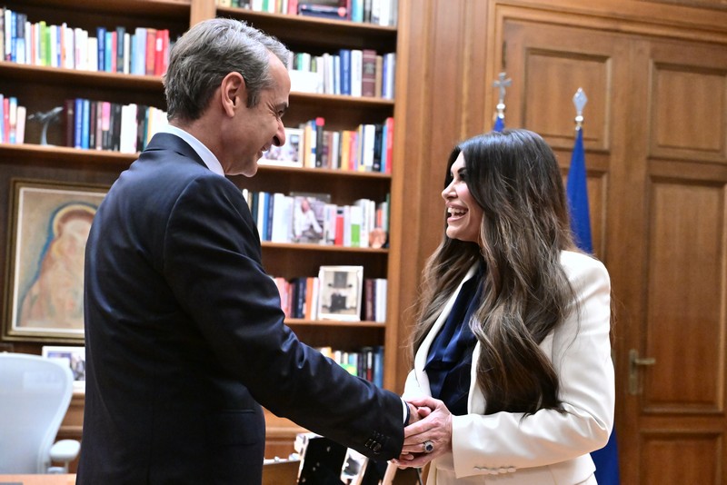 Στο Μαξίμου η Γκίλφοϊλ: Στο επίκεντρο η ενεργειακή “απεξάρτηση” από τη Ρωσία – ΦΩΤΟ