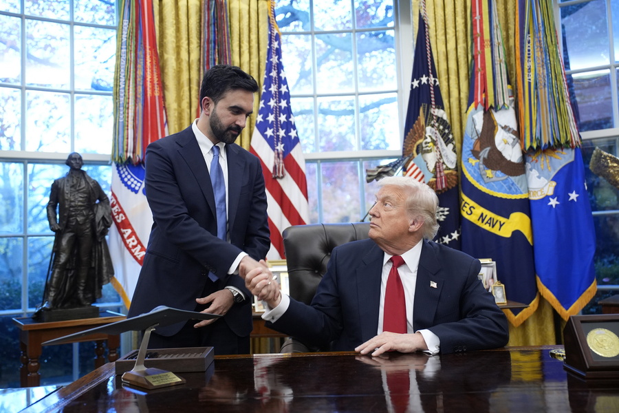 Η αμήχανη στιγμή του αριστερού Δημάρχου Νέας Υόρκης στον Λευκό Οίκο – Viral το ΒΙΝΤΕΟ