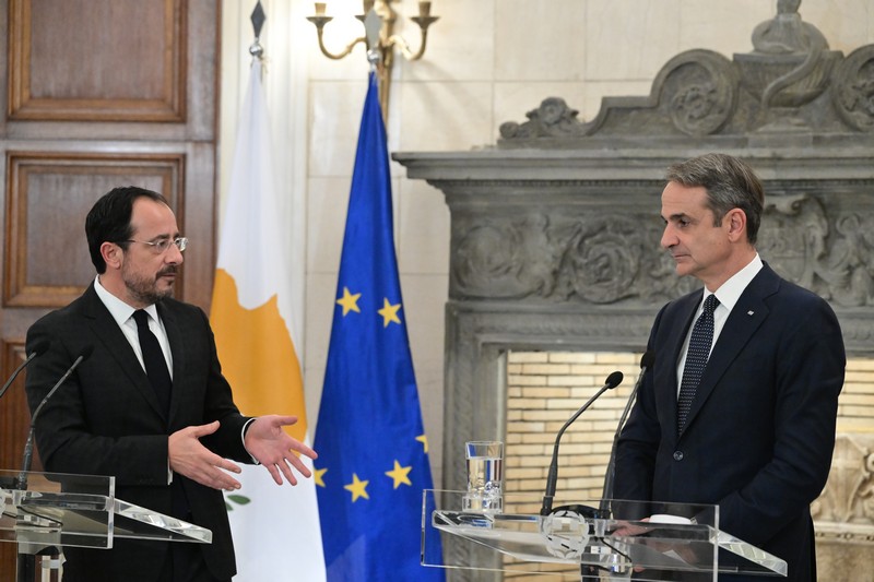 Επικοινωνία Κ. Μητσοτάκη – Ν. Χριστοδουλίδη για την κλιμάκωση στην περιοχή