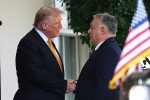 US President Trump with Hungarian Prime Minister Orban to White House