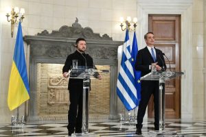 «Μεταπολεμική στήριξη στην Ουκρανία» υποσχέθηκε ο Μητσοτάκης σε Ζελένσκι – Υπεγράφη ενεργειακή συμφωνία – ΦΩΤΟ